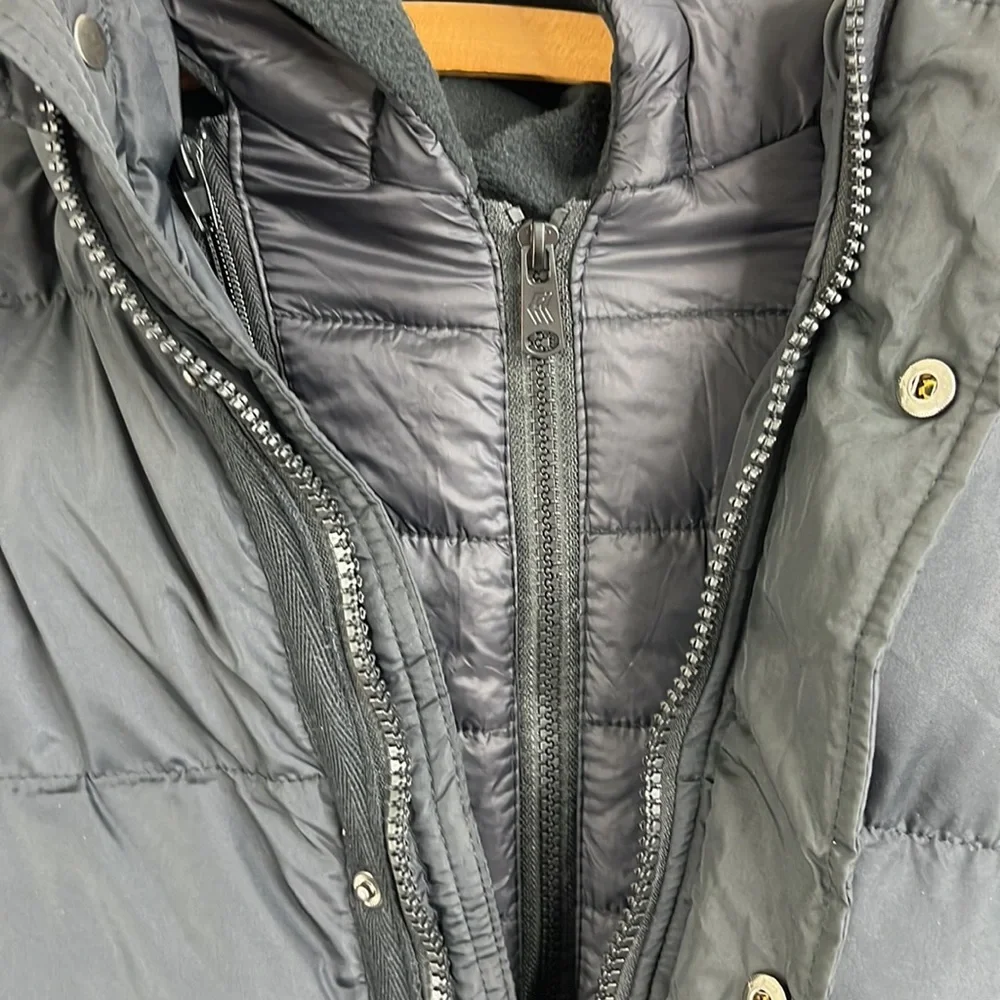 French Connection Row Fleece Puffer Coat - Picture 4 of 13